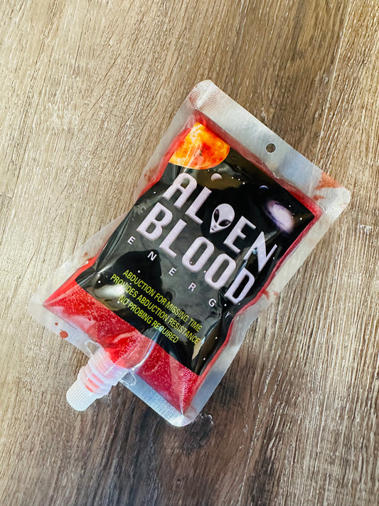 Alien Blood Bags (Bubble Bath & Shower Gel)